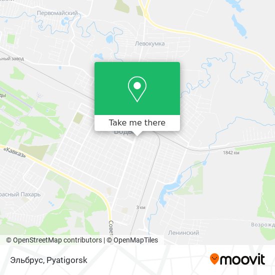 Эльбрус map