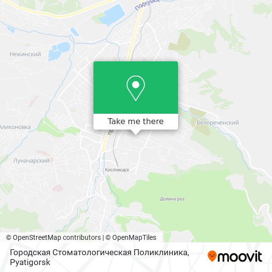 Городская Стоматологическая Поликлиника map