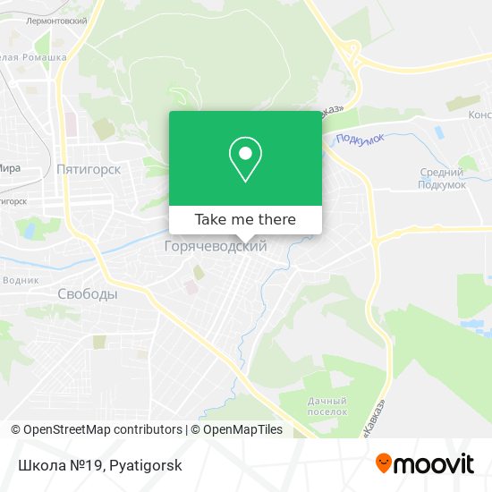 Школа №19 map