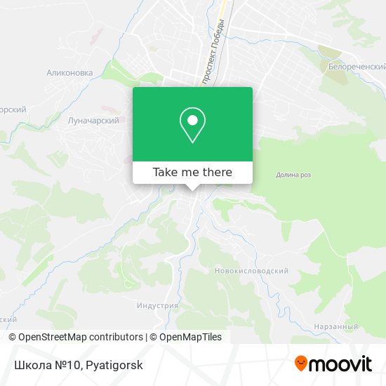 Школа №10 map