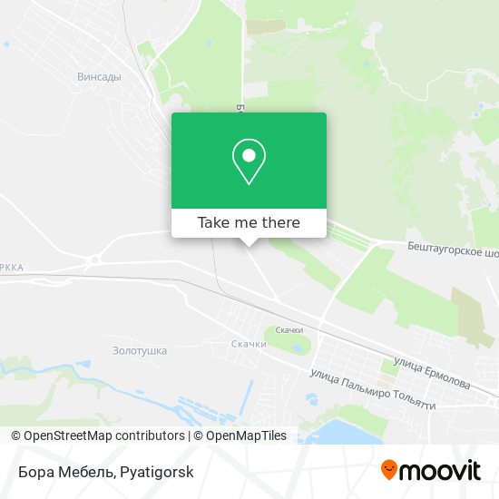 Бора Мебель map