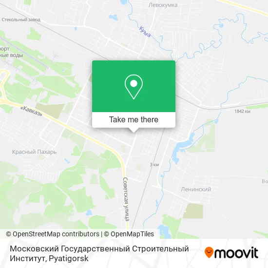 Московский Государственный Строительный Институт map