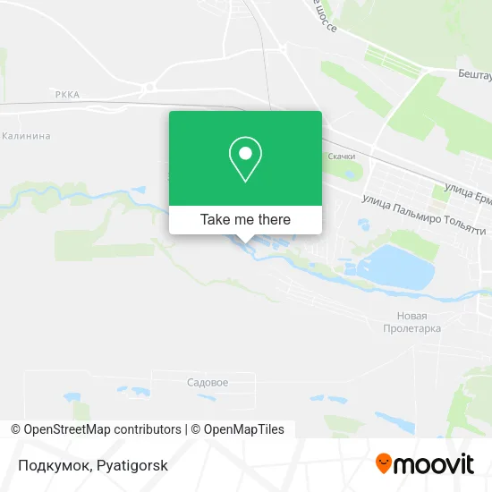 Подкумок map