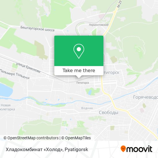 Хладокомбинат «Холод» map