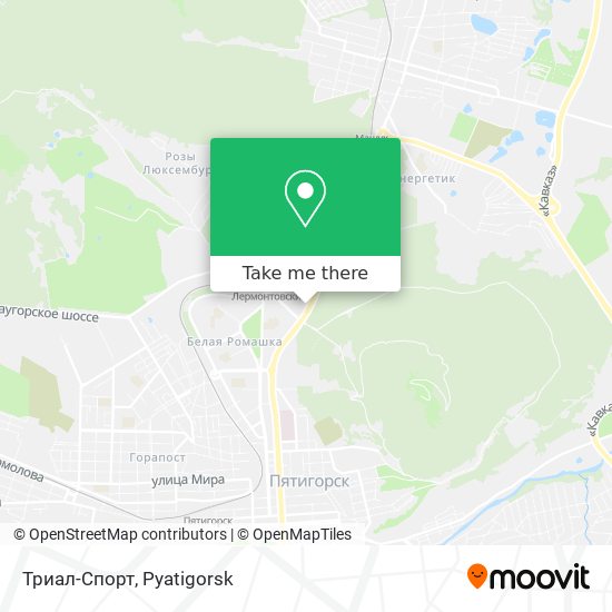 Триал-Спорт map