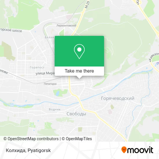 Колхида map