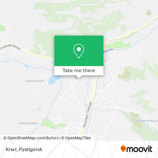 Кгмт map