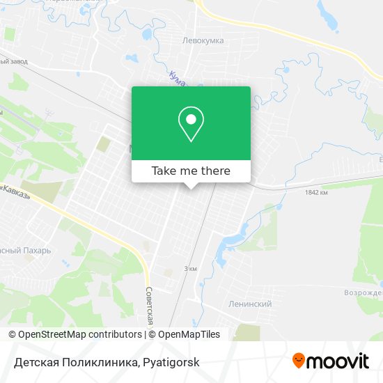 Детская Поликлиника map