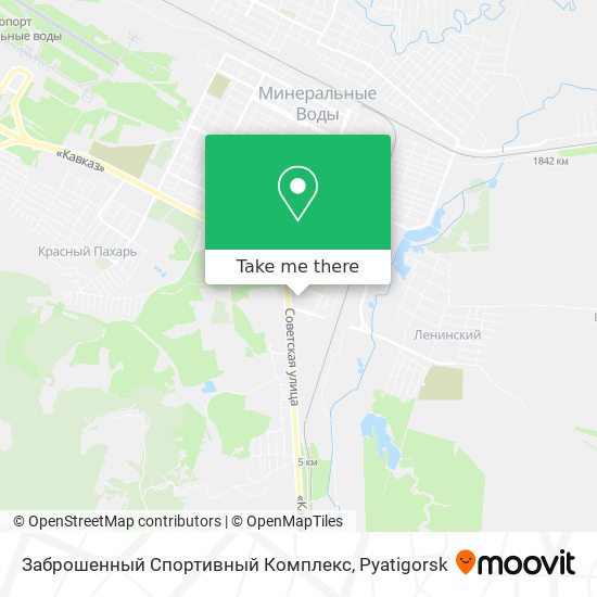 Заброшенный Спортивный Комплекс map