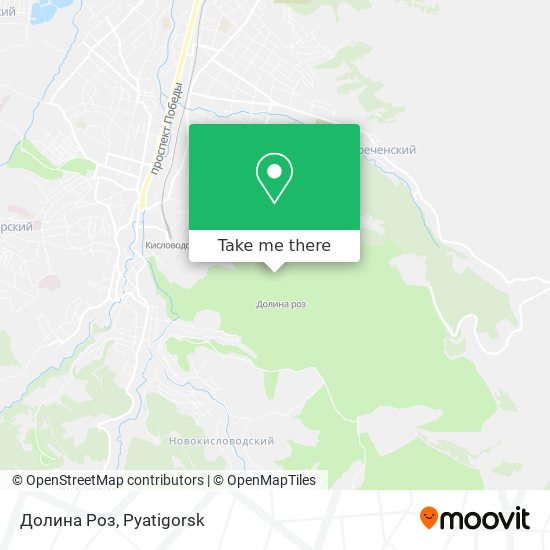 Долина Роз map