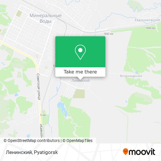 Ленинский map