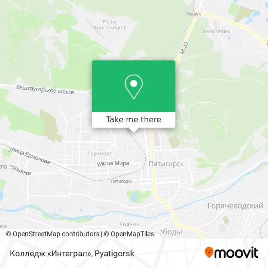 Колледж «Интеграл» map