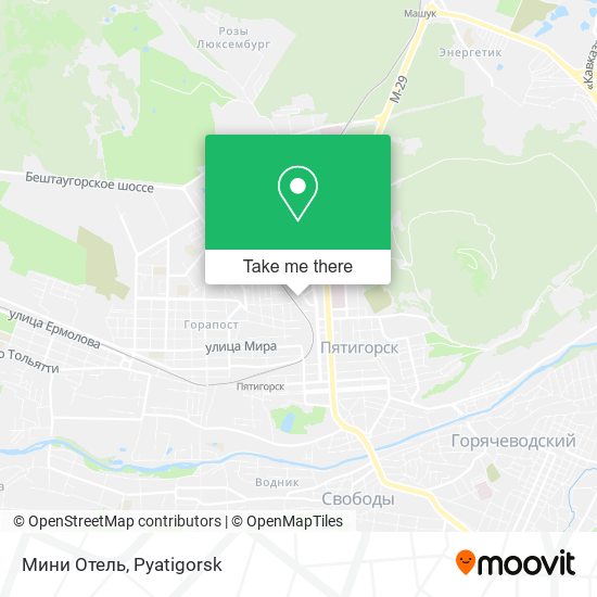 Мини Отель map