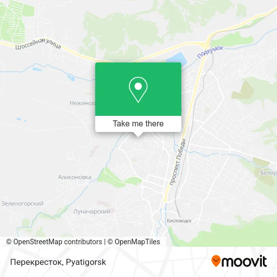 Перекресток map