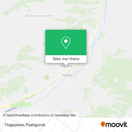 Подкумок map