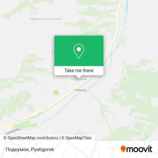 Подкумок map