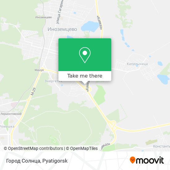 Город Солнца map