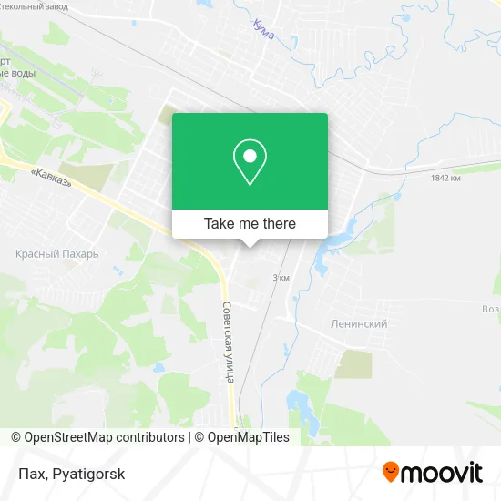 Пах map