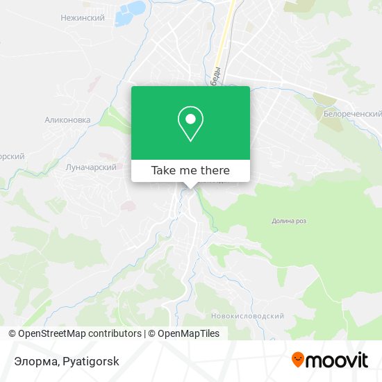 Элорма map