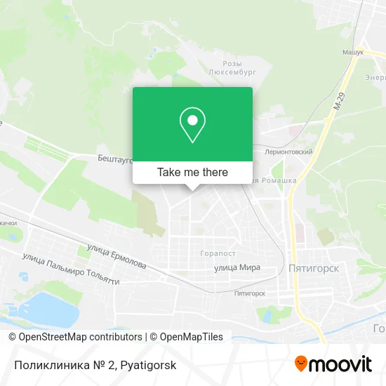 Поликлиника № 2 map