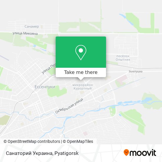 Санаторий Украина map
