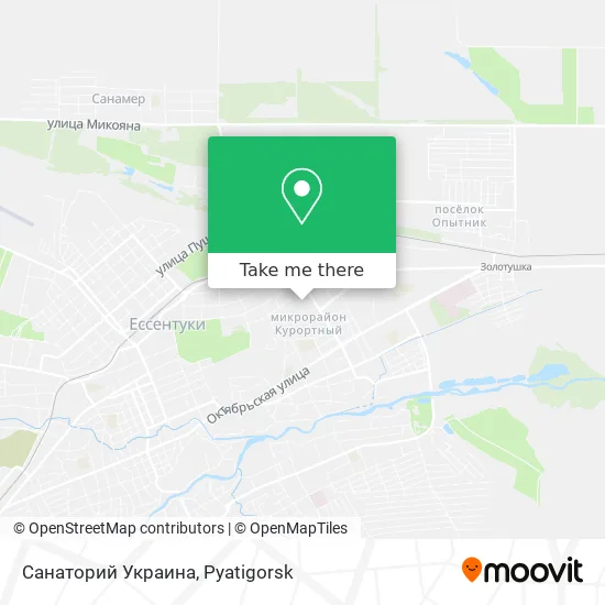 Санаторий Украина map