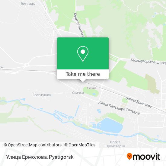 Улица Ермолова map