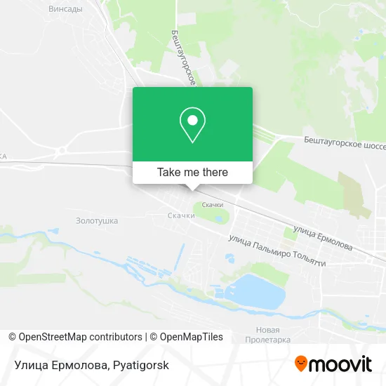 Улица Ермолова map