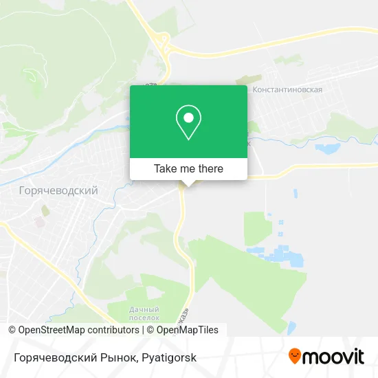 Горячеводский Рынок map