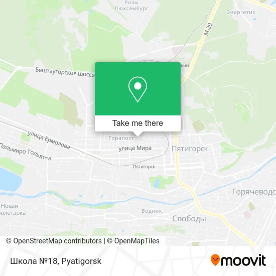 Школа №18 map
