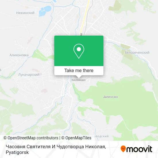 Часовня Святителя И Чудотворца Николая map
