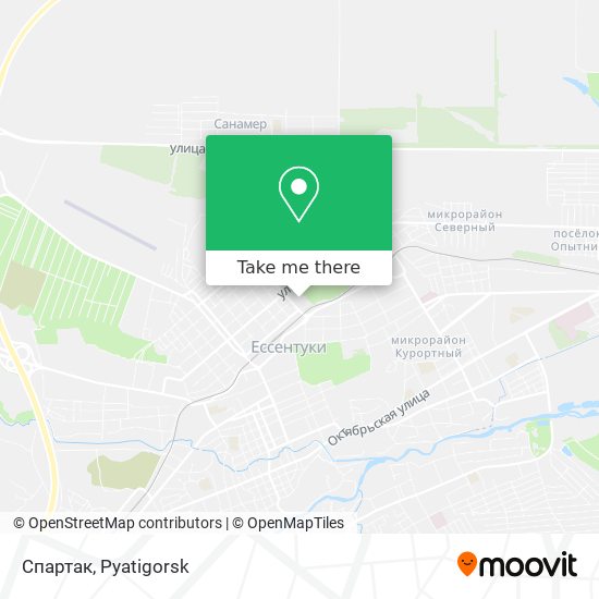 Спартак map