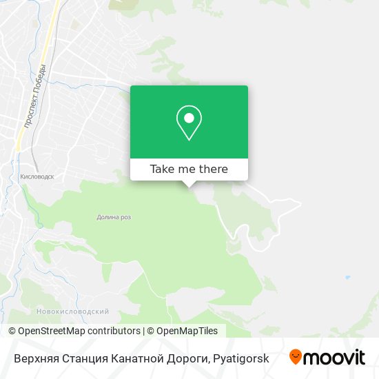 Верхняя Станция Канатной Дороги map
