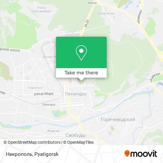 Некрополь map