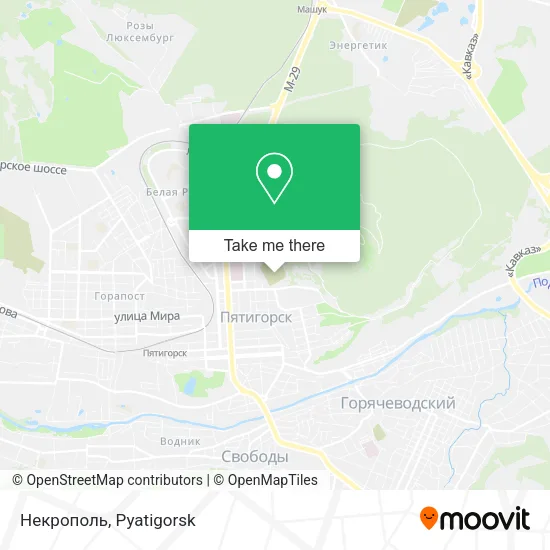 Некрополь map