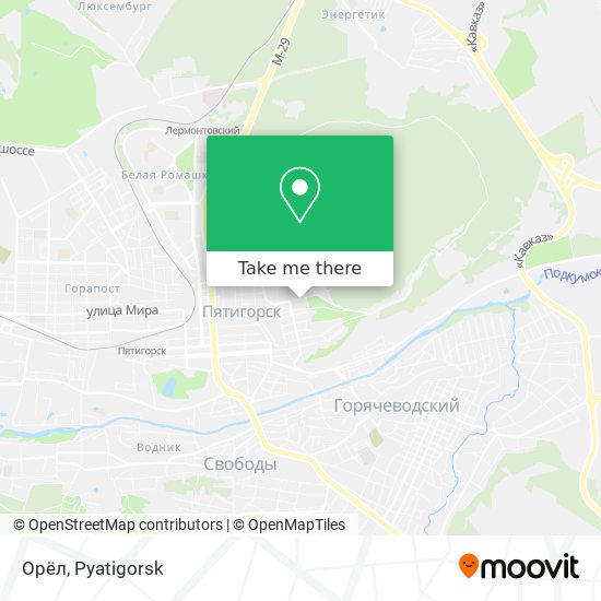 Орёл map