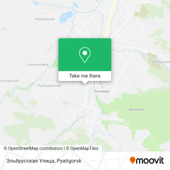 Эльбрусская Улица map