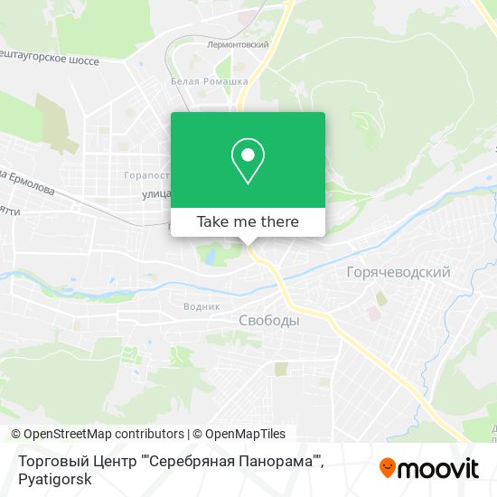 Торговый Центр ""Серебряная Панорама"" map