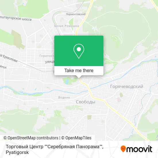 Торговый Центр ""Серебряная Панорама"" map
