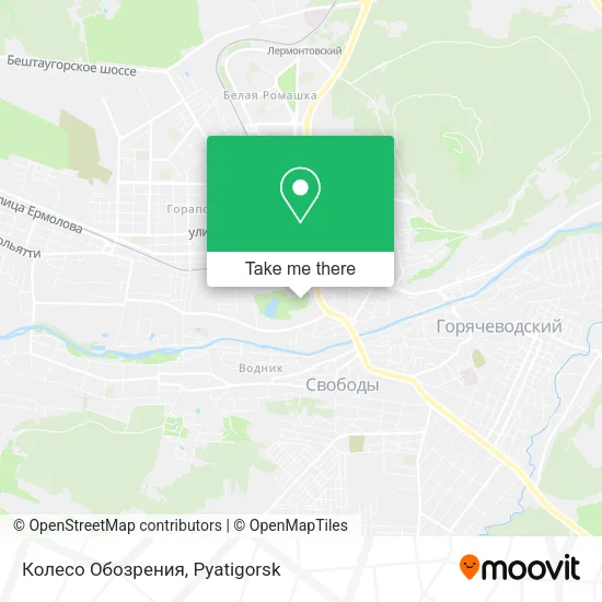 Колесо Обозрения map