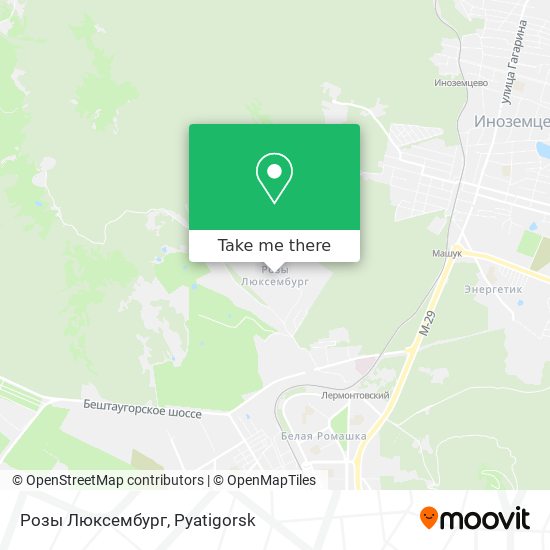 Розы Люксембург map