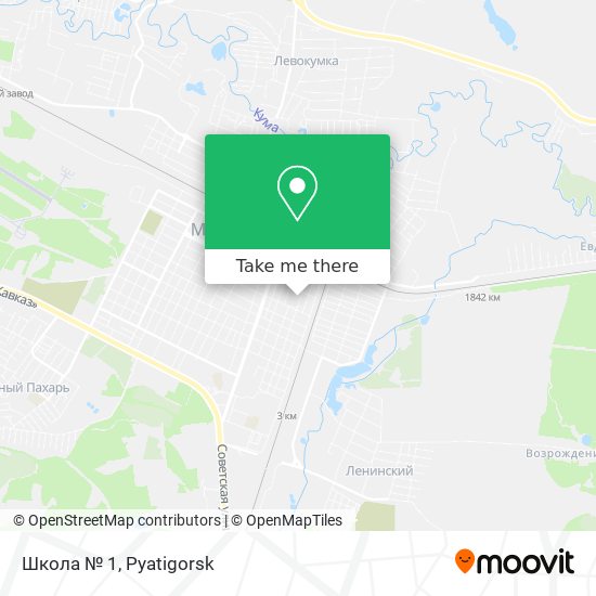 Школа № 1 map