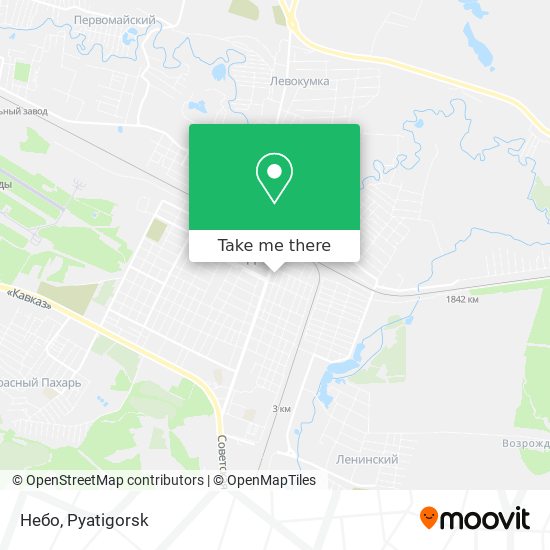 Небо map