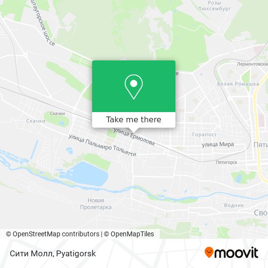 Сити Молл map