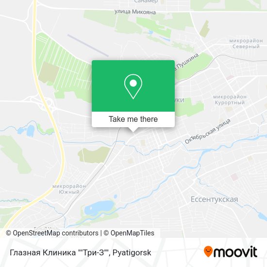 Глазная Клиника ""Три-З"" map