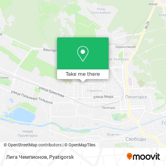 Лига Чемпионов map