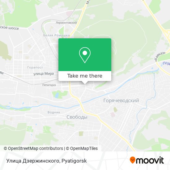 Улица Дзержинского map