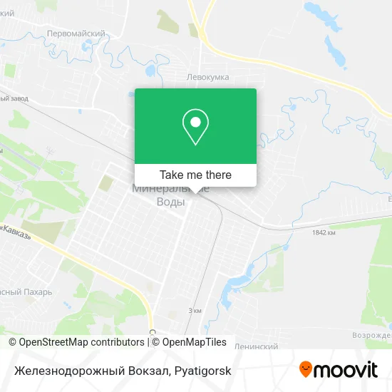 Железнодорожный Вокзал map