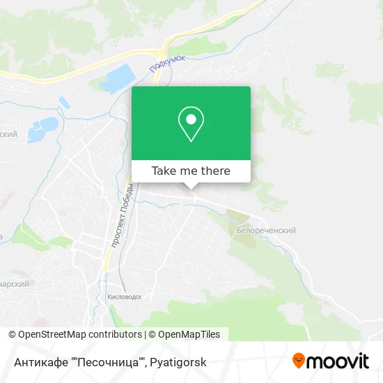 Антикафе ""Песочница"" map