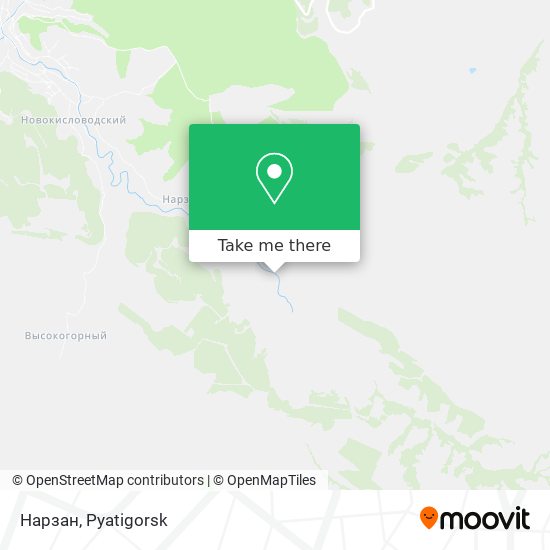 Нарзан map